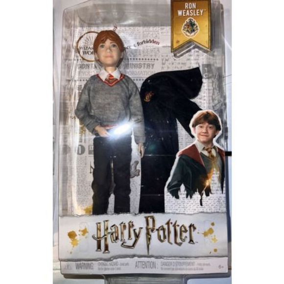 2018 Mattel Harry Potter Wizarding World set of four dolls Ron Hermione Ginny - Picture 3 of 8